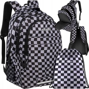 Kruzzel Plecak 22L - szachownica Kruzzel 24530