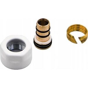 Hydroland Złączka zaciskowa GZ 1/2'' x 16 x 2 pex Biała
