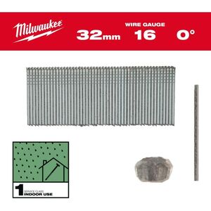 Milwaukee MILWAUKEE SZTYFTY 16G/25mm/0° DO M18 FN16GS /5000szt.