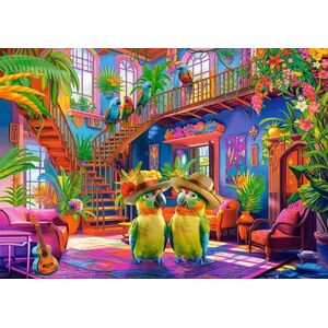 Castorland Puzzle 500 Parrots in Paradise CASTOR