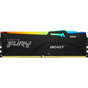 Pamięć Kingston Fury Beast RGB, DDR5, 32 GB, 6000MHz, CL30 (KF560C30BBA-32)