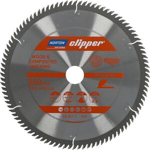 Norton Clipper NORTON PIŁA TARCZOWA 250mm x 30mm x 96z DREWNO I KOMPOZYTY ATB (3,2 / 2,2) N70184608111