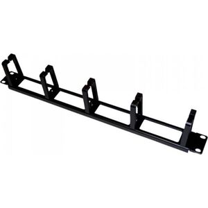 Alantec Organizator kabli 1U 19" z przepustami