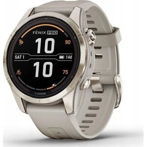 Zegarek sportowy Garmin SMARTWATCH FENIX 7S PRO SOLAR/SAND/GOLD 010-02776-15 GARMIN