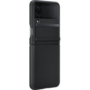 Samsung Samsung Flap Leather Cover Galaxy Z Flip4, black
