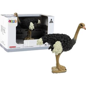 Figurka LeanToys Figurka kolekcjonerska Struś Seria Zwierzęta Świata