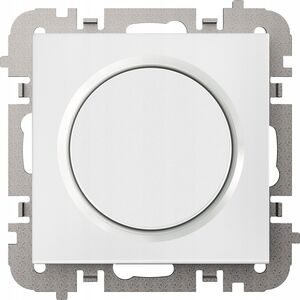 Elektro-Plast Vestra Ściemniacz LED obrotowy bez ramki podtynkowy IP20 biały 3807-10