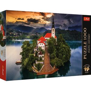 Trefl Puzzle 1000 elementów Premium Plus Jezioro Bled Słowenia