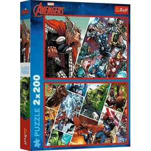 Trefl PUZZLE 2X200EL TREFL OBRONCY SWIATA PUD8