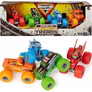 *****SPIN Monster Jam 4auta ToughTreads 6064767 /2