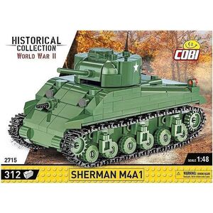 Cobi COBI 2715 Historical Collection WWII Czołg Sherman M4A1 312 klocków