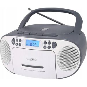 Radioodtwarzacz Reflexion Reflexion RCR2260 Boombox weiß/grau