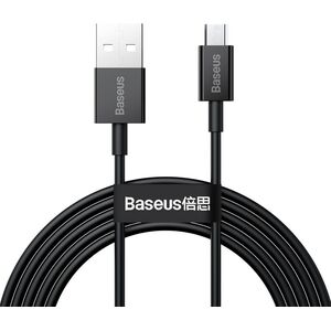 Kabel USB Baseus USB-A - microUSB 2 m Czarny (BSU2823BLK)