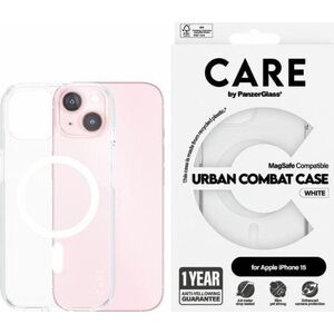 PanzerGlass CARE by PanzerGlass Urban Combat Case iPhone 15 6,1" MagSafe biały/white 1417