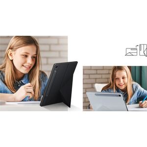 Etui na tablet Samsung Samsung EF-BX710POEGWW Tab S9 / S9 FE Smart Book Cover pomarańczowy