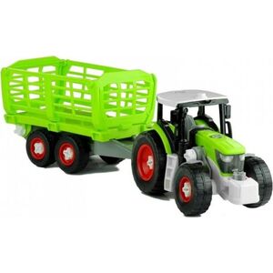Lean Sport Rozkręcany Traktor z Otwierana Przyczepą 43 cm