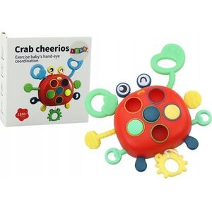 LeanToys Krab Sensoryczny Interaktywny Edukacyjna Zabawka Dla Dzieci Gryzak