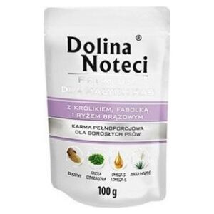 Dolina Noteci Dolina Noteci Premium z Królikiem Fasolką i Ryżem Brązowym Małe Rasy 100 g
