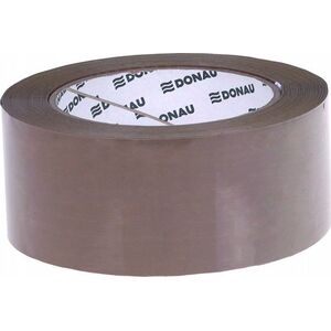 Donau Taśma pakowa DONAU Hot-Melt , 48mm, 132m, 40mikr., brązowa