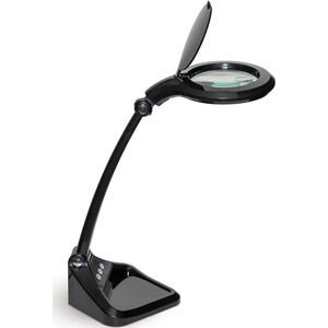 Επιτραπέζιο φωτιστικό Maul MAUL LED Lupenleuchte Iris dimmbar schwarz 13672897 4002390078351
