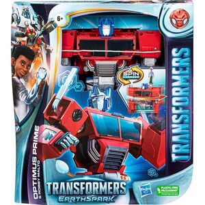 Figurka Hasbro PROMO Transformers EarthSpark Spin Changer Optimus Prime i Robby Malto F7663 HASBRO