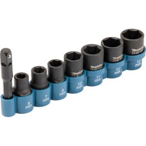 ΜΑΚΙΤΑ MAKITA IMPACT SOCKET SET 1/4" 8 τεμ. 6-13mm 13496650 88381589529