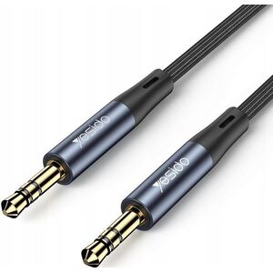Kabel Yesido yesido Kabel Audio YAU39 3.5mm Aux Male - 3.5mm Aux Male, 1m, BLACK / CZARNY