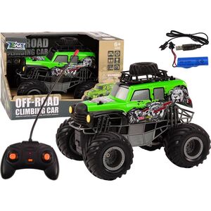 LeanToys Autko Zdalnie Sterowane RC Terenowe 1:16 Zielony