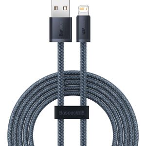 Kabel USB Baseus USB-A - Lightning 2 m Szary (CALD000516)