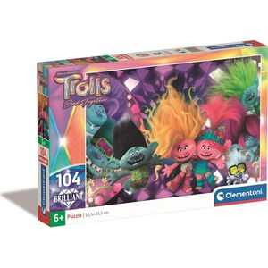 Clementoni CLE puzzle 104 Brilliant Trolls 3 20191