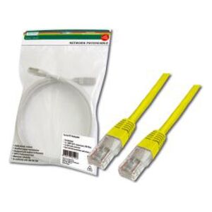 Digitus Kabel krosowy UTP, CAT.5E, żółty, 1m (DK-1511-010/Y / A-DK-1511-010/Y)
