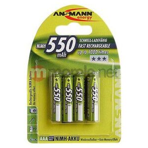 Ansmann Akumulator MaxE AAA / R03 550mAh 4 szt.