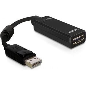 Adapter AV Delock DisplayPort - HDMI czarny (61849)