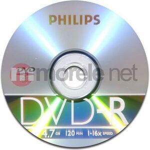 Philips DVD-R 4.7 GB 16x 10 sztuk (DM4S6B10F)