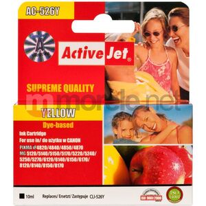 Tusz Activejet tusz ACC-526YN / CLI-526Y (yellow)