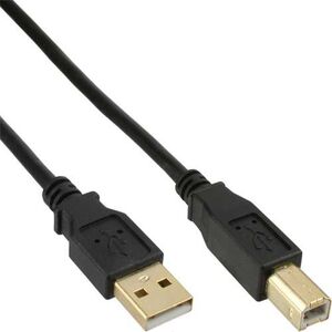 Kabel USB InLine USB-A - USB-B 2 m Czarny (JAB-1186935)