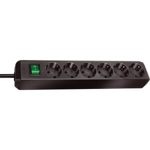 Listwa zasilająca Brennenstuhl Eco-Line 6 gniazd 1.5 m czarna (1159500015)