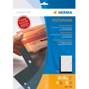 Herma Koszulki na zdjęcia przezroczyste 20x30cm 10szt. (7788)