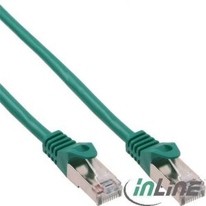 InLine Patchcord, Cat.5e, S/FTP, 5m, zielony (72505G)