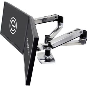 Ergotron Uchwyt biurkowy na 2 monitory do 27" LX Dual (45-245-026)