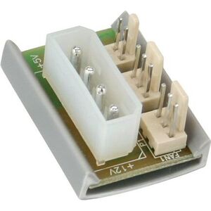 InLine Molex - 3-pin x2, Zielony (33008A)