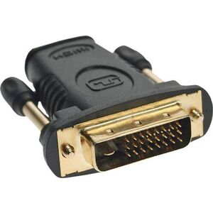 Adapter AV InLine HDMI - DVI-D czarny (17660P)
