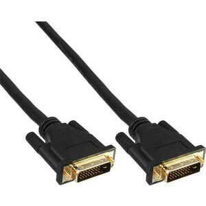 Kabel InLine DVI-D - DVI-D 2m czarny (17772P)