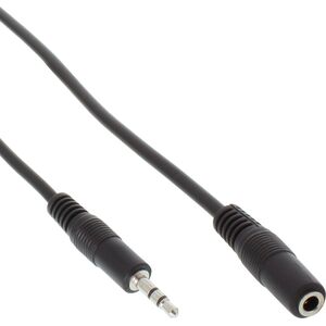 Kabel InLine Jack 3.5mm - Jack 3.5mm 5m czarny (99935)