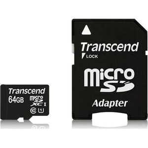 Karta Transcend Premium MicroSDXC 64 GB Class 10 UHS-I/U1  (TS64GUSDU1)