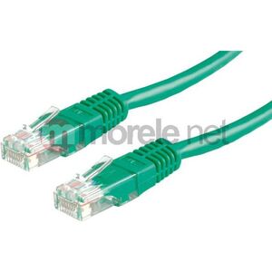 Value Cat.6 UTP 0.5m Zielony 21.99.1523-250