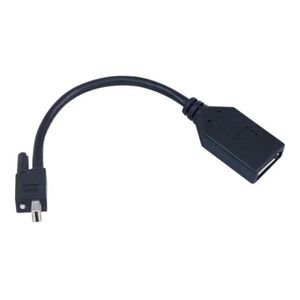 Adapter AV Matrox DisplayPort Mini - D-Sub (VGA) czarny (CABMDPDPF)