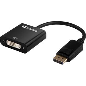 Adapter AV Sandberg DisplayPort - DVI-I czarny (50845)