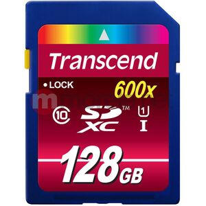 Karta Transcend Ultimate SDXC 128 GB Class 10 UHS-I/U1  (TS128GSDXC10U1)