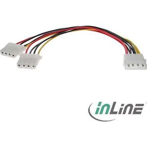 InLine Molex - Molex x2, 0.2m, Wielokolorowy (29659)